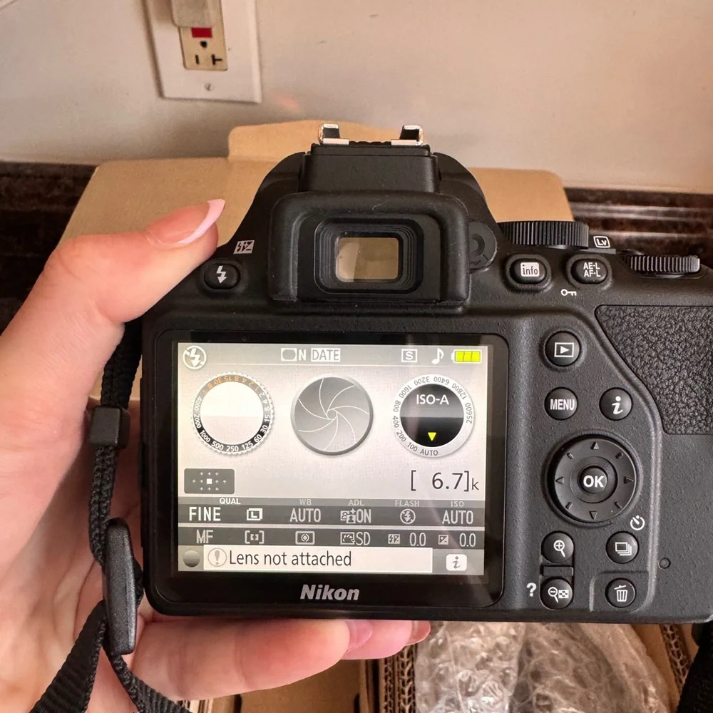 Nikon D3500 Black DSLR Camera Kit